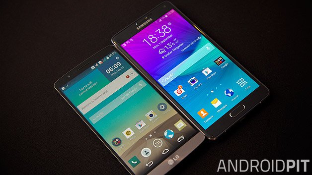#TBT: Galaxy Note 4 مقابل LG G3: تذكر مبارزة شاشات QHD 2014 280