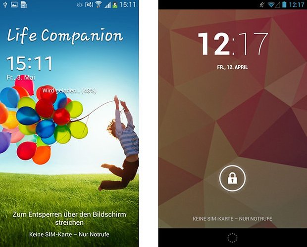 touchwiz android lockscreen