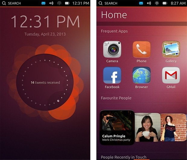 ubuntu touch lock home