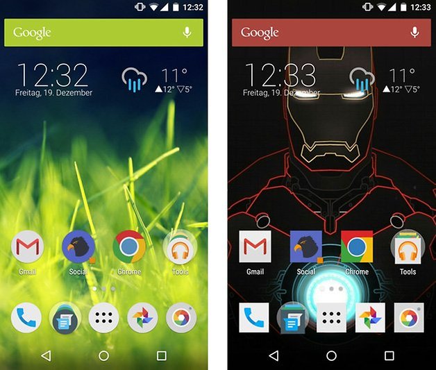 action launcher icon packs
