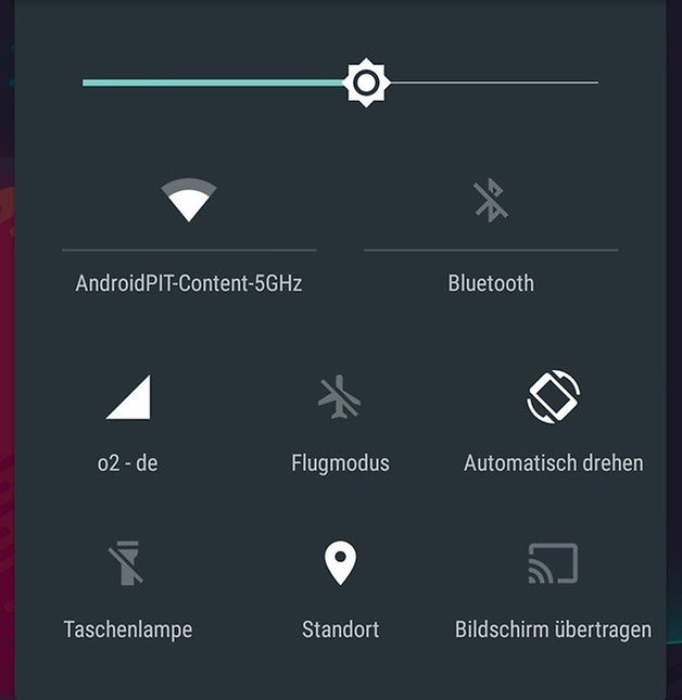 android 5 0 lollipop quick settings