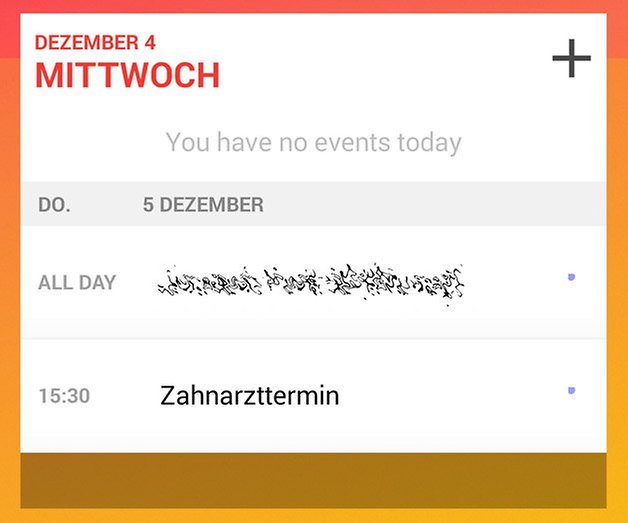 any do cal kalender widget homescreen