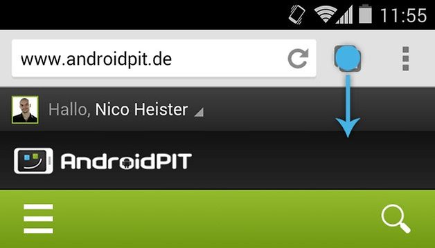 chrome gesten tab uebersicht