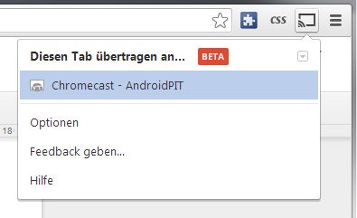 chrome google cast