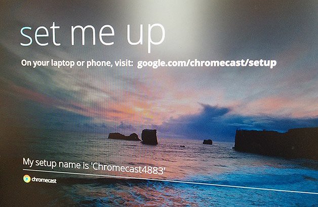 chromecast setup