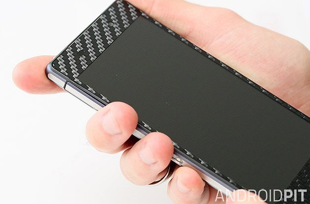 dbrand skins xperia z2 carbon front