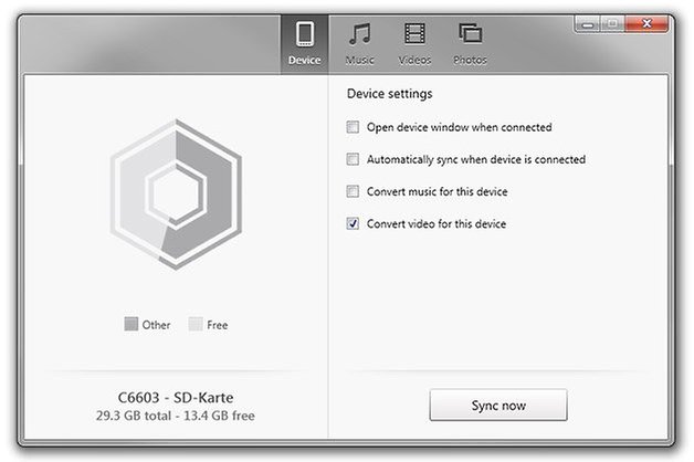 doubleTwist Sync Windows