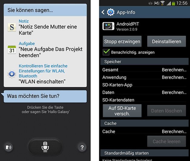 galaxy s3 s voice apps sd karte