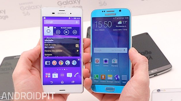galaxy s6 vs sony xperia z3 01