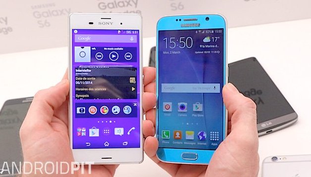 Samsung Galaxy S6 vs Sony Xperia Z3 - Comparación