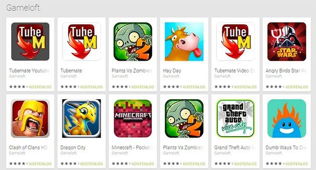 gameloft fake apps teaser