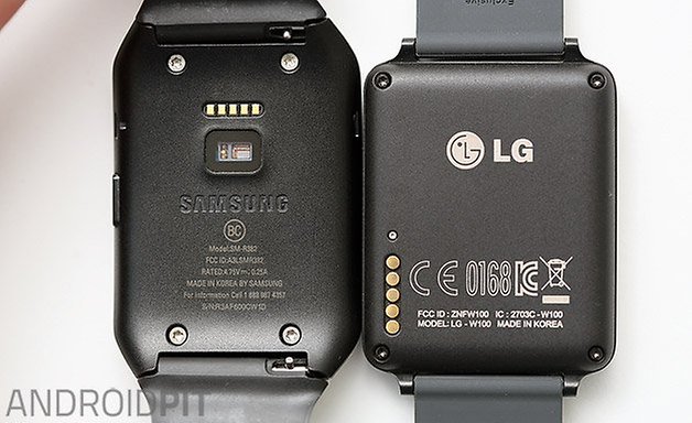 gear live g watch unterseite
