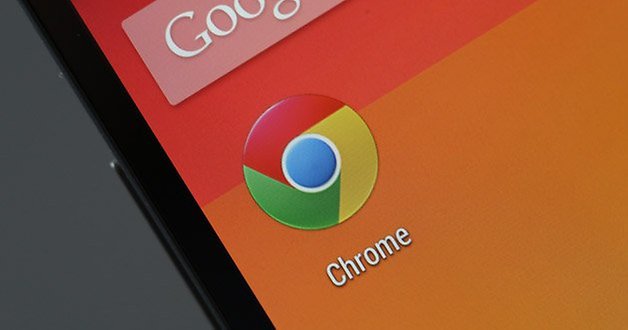 google chrome homescreen
