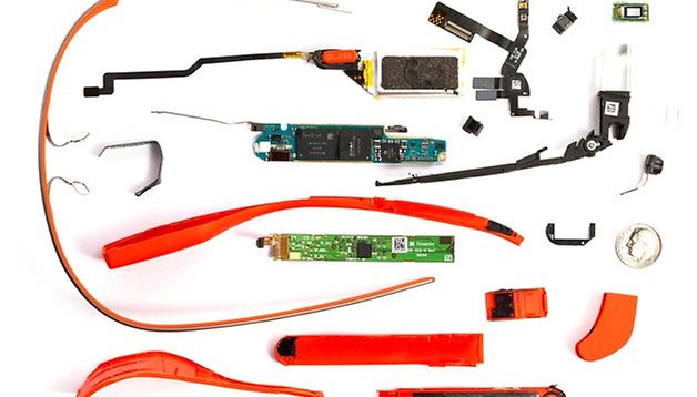 De que é feito o Google Glass?