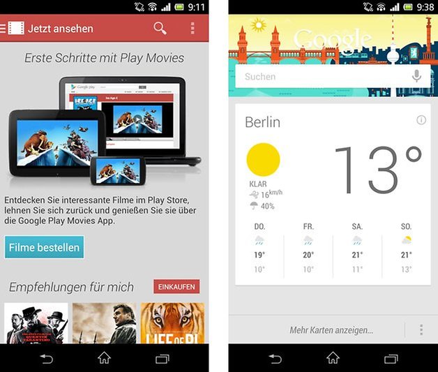 google play movies google now