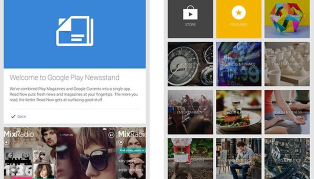 Google Play Kiosk gestartet