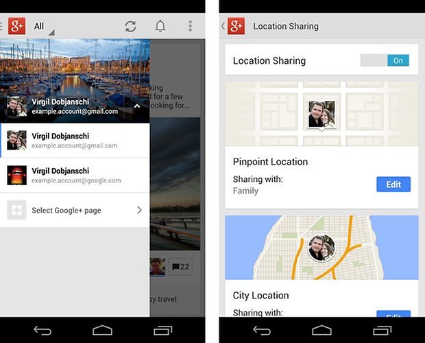 google plus update