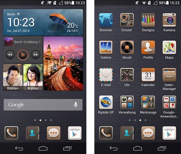 huawei ascend p6 emotionui homescreen
