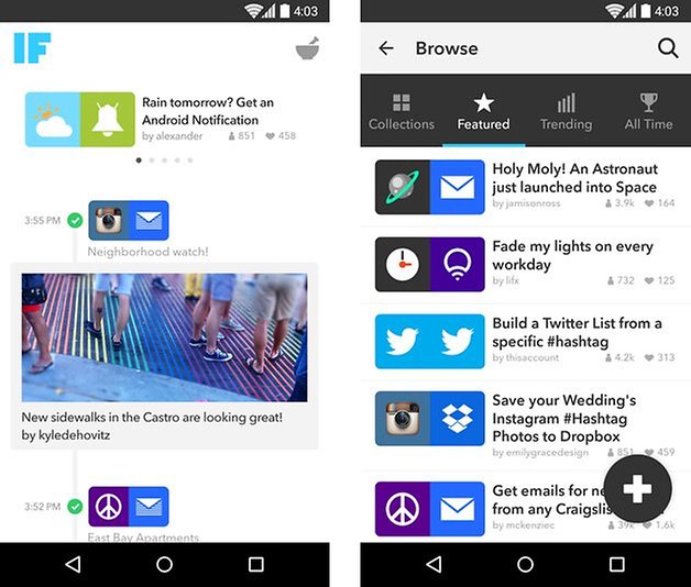 if by ifttt android