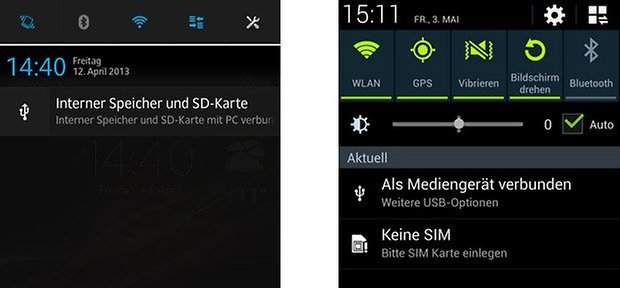 sony touchwiz quick settings
