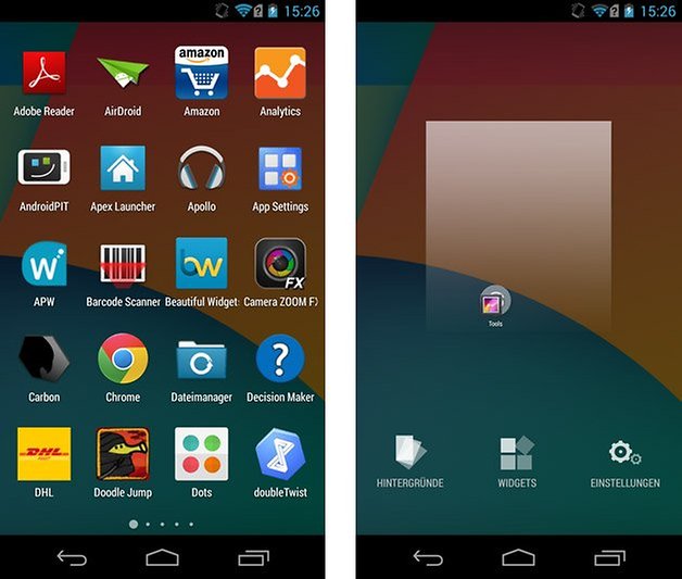 kitkat launcher app