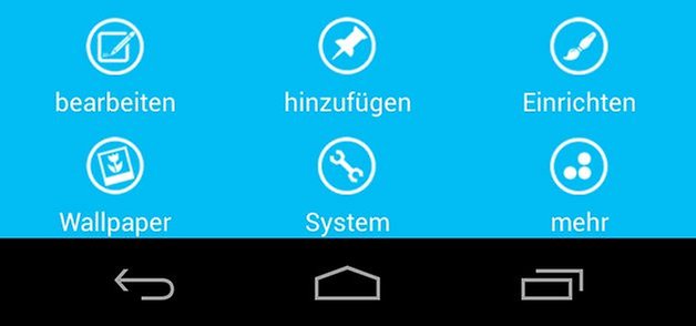 launcher 8 menu