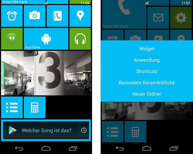 launcher 8 widgets