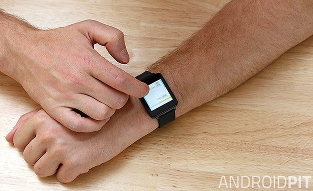lg g watch arm swipe