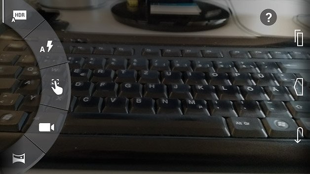 moto x 2014 kamera interface screenshot