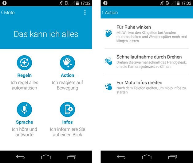 moto x 2014 moto app actions