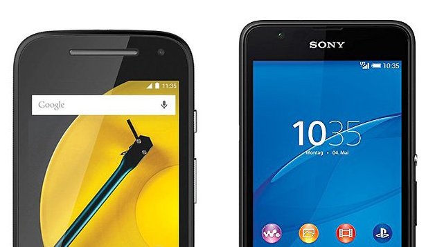 Moto E 2015 vs. Xperia E4g : les entrées de gamme du moment qui pèsent