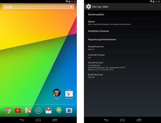 nexus7 2013 android kitkat