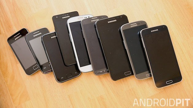 smartphones samsung displays