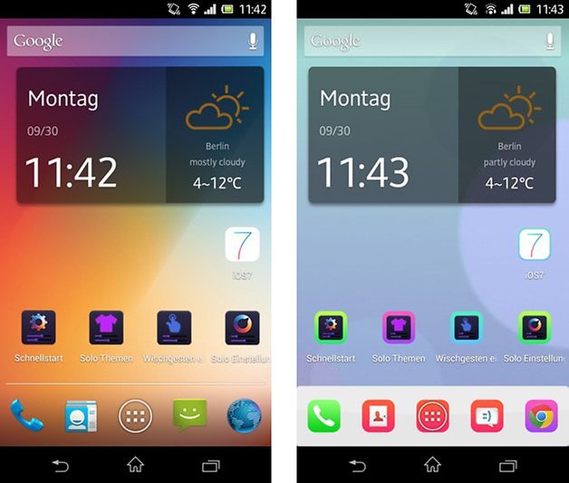 solo launcher themes