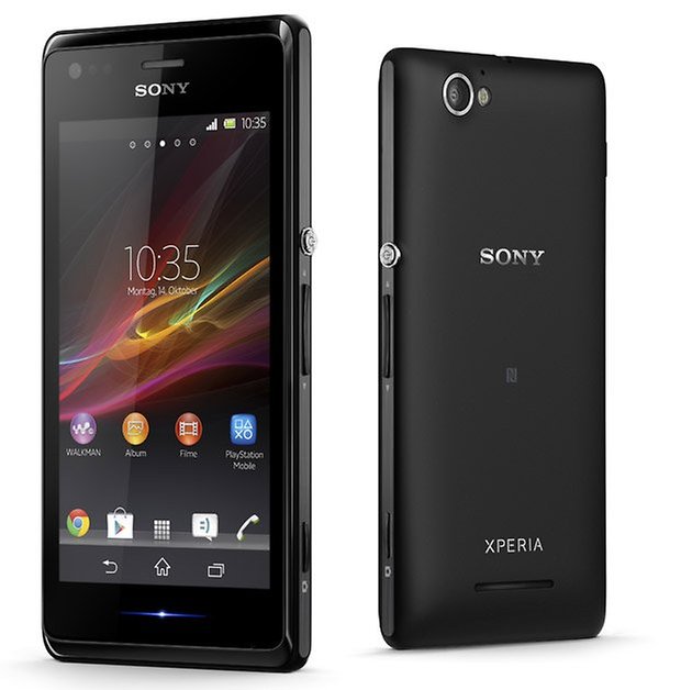 sony xperia m black