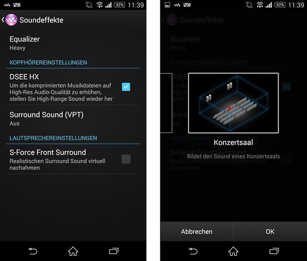 xperia z3 soundeffekte