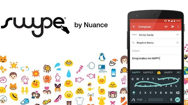 swype emoji material design update
