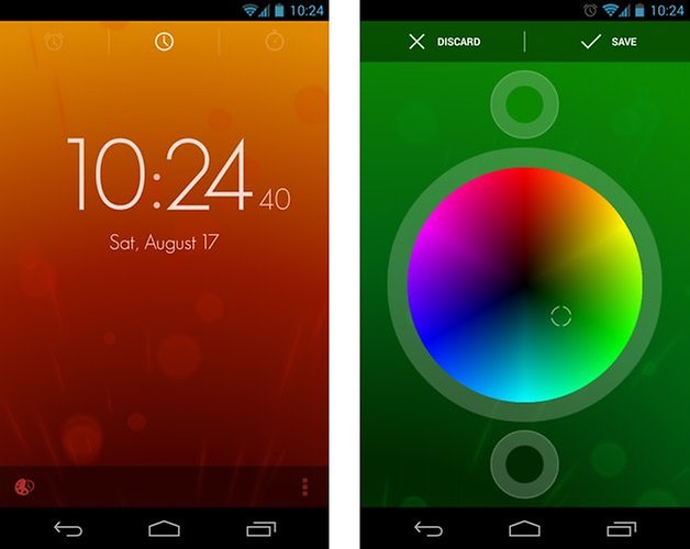 timely alarm clock uhr farbe