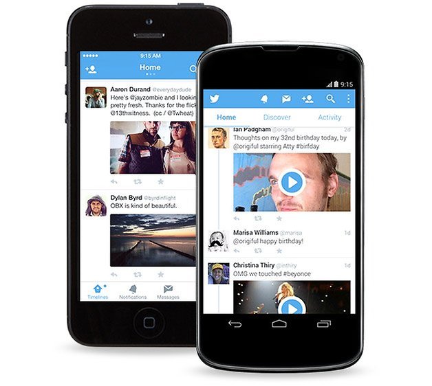 twitter update iphone nexus 4