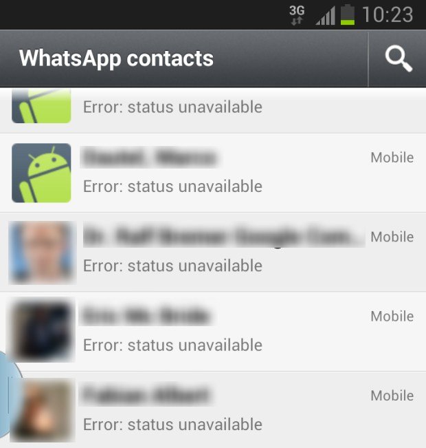 whatsapp, erro, bug, status indisponível, pagar whatsapp, unavailable.
