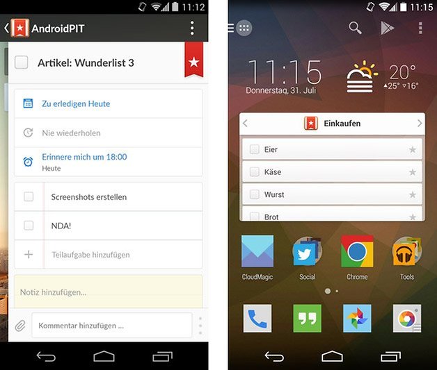 wunderlist 3 listendetails widget