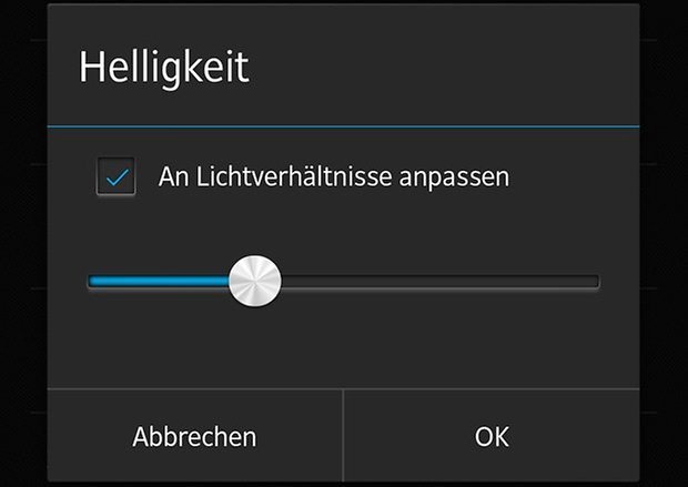 xperia z helligkeit