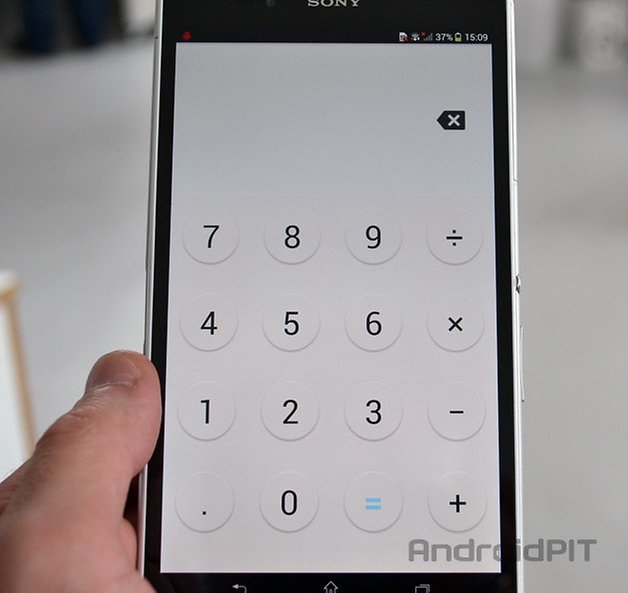 xperia z ultra taschenrechner