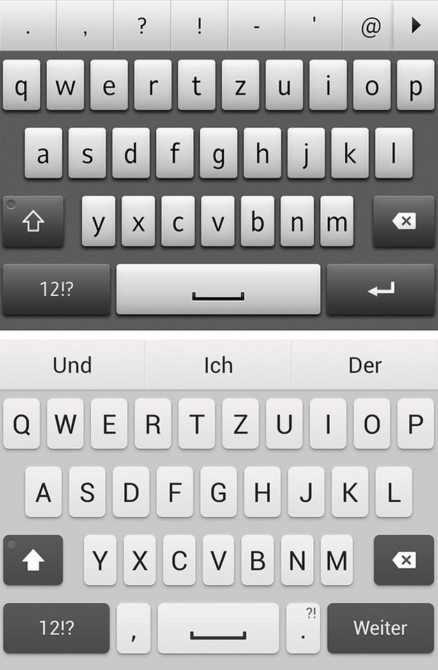 xperia z z1 tastatur
