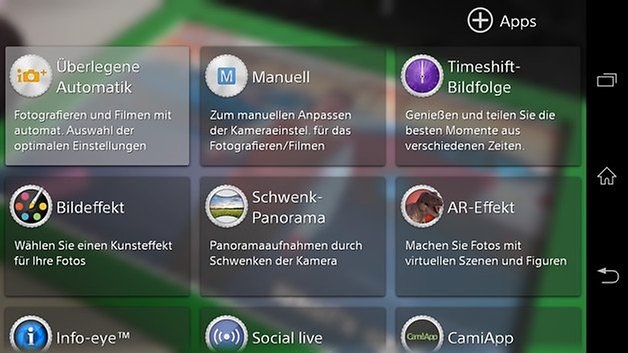 xperia z1 kamera app
