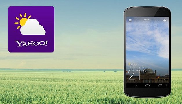 Immer schöne Aussichten mit Yahoo! Wetter