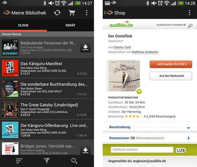 audible bibliothek shop