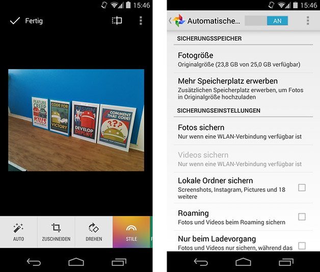 google plus fotos app