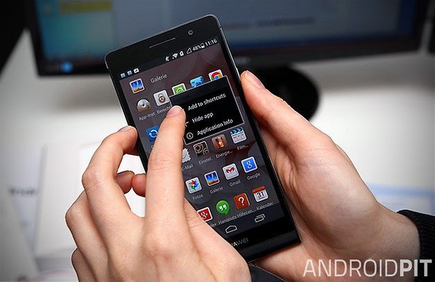 launcher huawei ascend p6 teaser