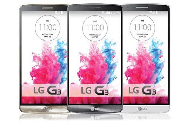lg g3 front displays